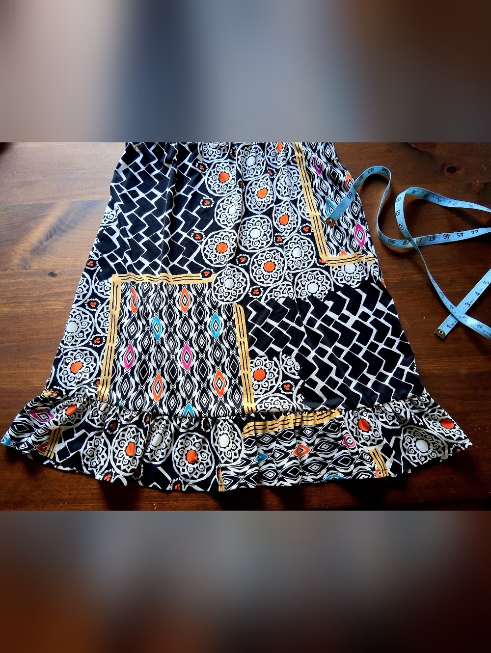 INC International Concepts  Sleeveless Tribal & Medallion Print Dress Petite - Picture 8 of 9